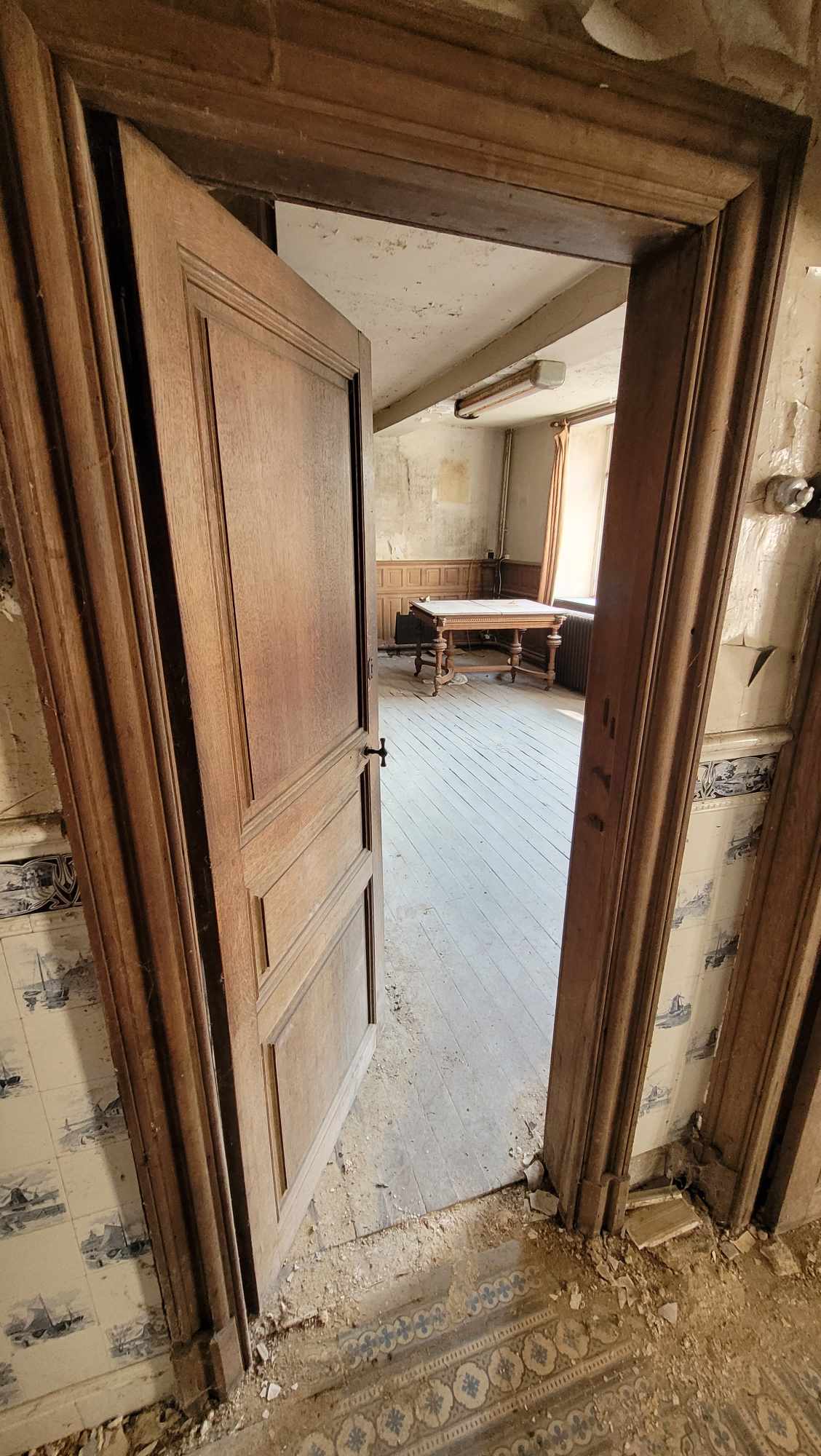 Récupération d’anciennes portes